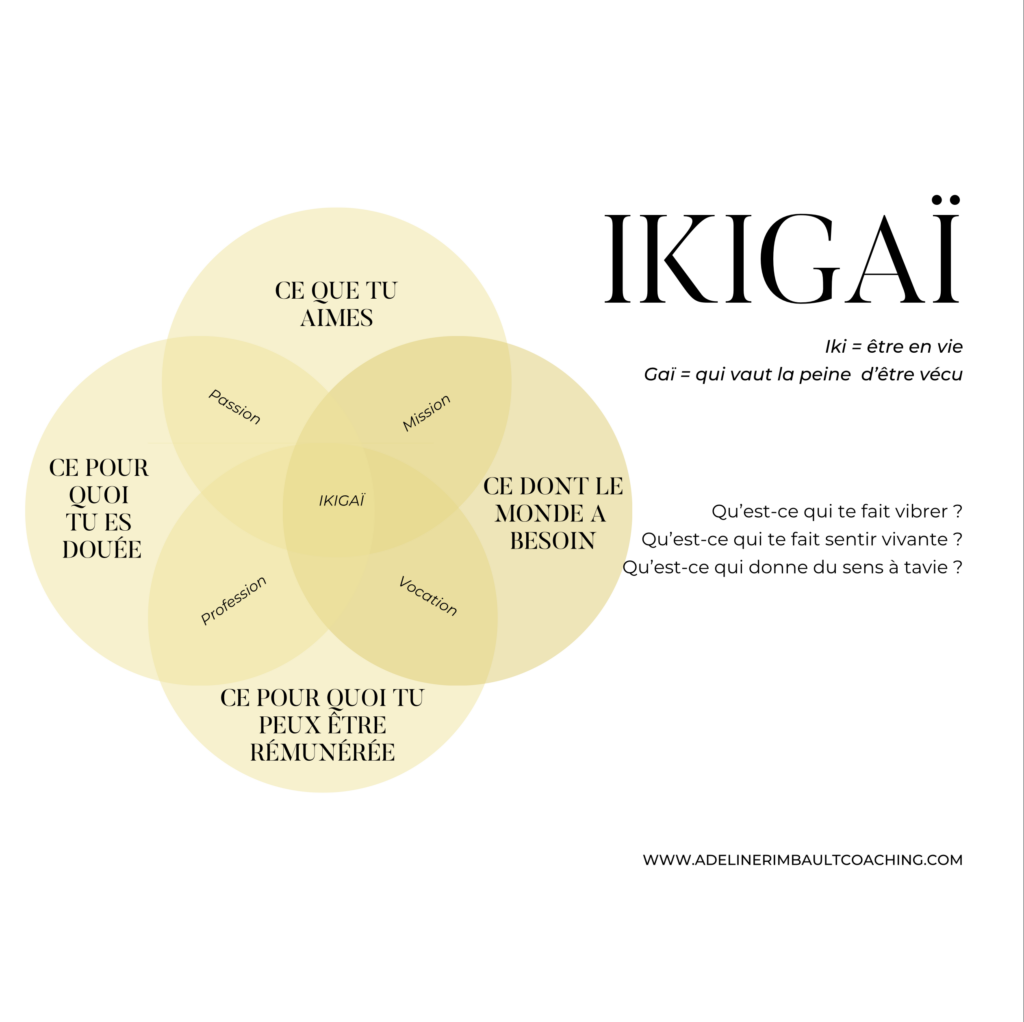 Diagramme ikigaï